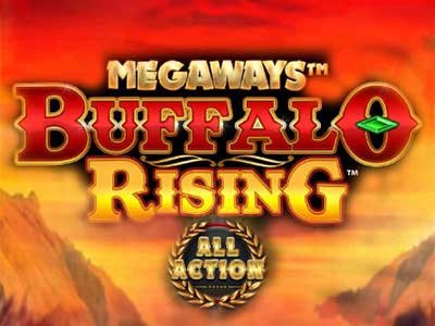 ภาพเกม Buffalo Rising Megaways All Action จากค่าย Blueprint Gaming