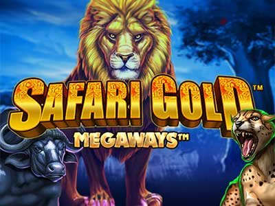 ภาพเกม Safari Gold Megaways จากค่าย Blueprint Gaming