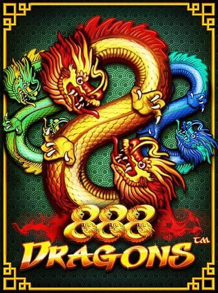ภาพเกม 888 Dragons จากค่าย Pragmatic Play